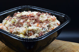 Huisgemaakte rundvlees-salade