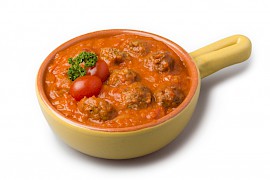 Gehaktballetjes in tomatensaus