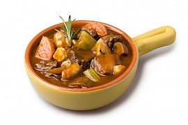 Boeuf bourguignon (rundvlees met bockbier)